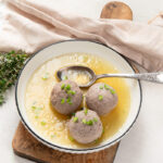 Leberknödel mit Brühe