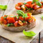 Tomaten Basilikum Bruschetta